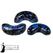 Jet - Arcos® par Puca® 5x10 mm - Enamel Blue x10g Arcos® par Puca® 5x10 mm - Enamel Blue x10g