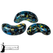 Arcos® par Puca® 5x10 mm - Enamel Blue Yellow x10g
