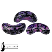 Arcos® par Puca® 5x10 mm - Enamel Purple and Pink x10g