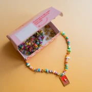 Mes bijoux DIY - Kit collier avec perles en coquillage teinté