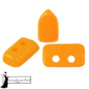 Opaque White - Perles en verre Piros® par Puca® 2x5 mm - Neon Orange x10g Perles en verre Piros® par Puca® 2x5 mm - Neon Orange x10g