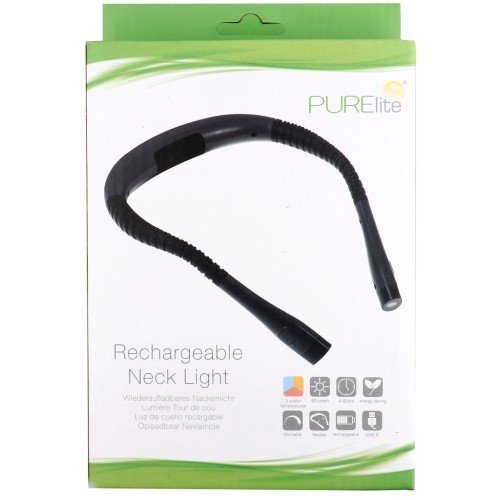 Lampe de cou LED rechargeable câble USB fourni PURElite x1