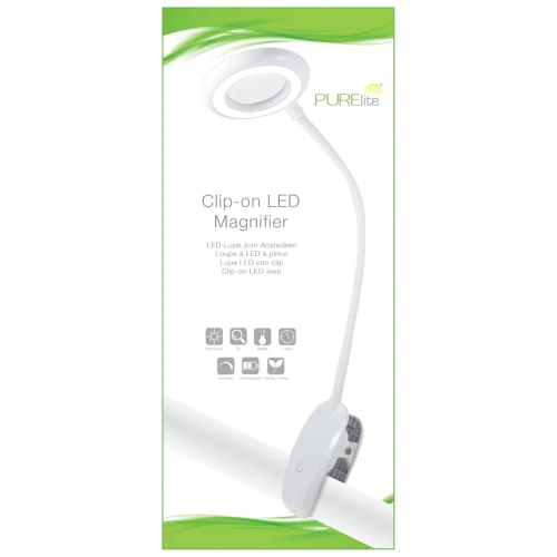 Lampe Loupe LED à clipser rechargeable PURElite x1