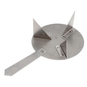 Support de cuisson à griffes 84 mm pour poudre de sur-glaçure avec manche x1