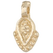 Breloque goutte ethnique 16x8.5 mm - Doré Light x1