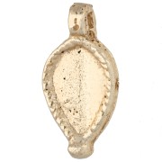 Breloque goutte 18x9 mm - Doré Light x1