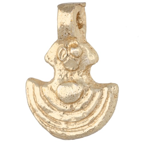 Breloque ancre ethnique 16.5x12 mm - Doré Light x1