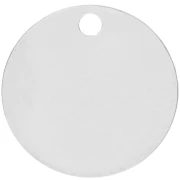Sequin à graver 12 mm - épaisseur 0.4 mm - Argent 925 x1