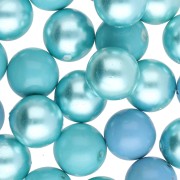 Assortiment de perles de bohème - Mix Green Blue x50g