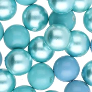Assortiment de perles de bohème - Mix Green Blue x50g