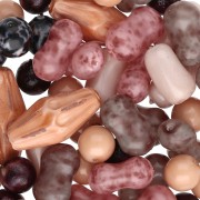 Rose - Assortiment de perles de bohème - Mix Beige x50g Assortiment de perles de bohème - Mix Beige x50g