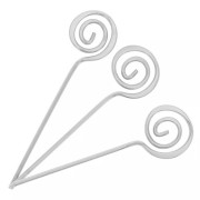 Clous têtes spirales 45x1 mm - Argenté x10|raw }}