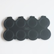 Organisateur de perles 8 emplacements de 48 mm - Dark Grey x1|raw }}