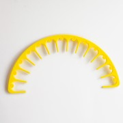 Organisateur de perles - arc de rangement - 26 cm 13 emplacements - Yellow x1|raw }}