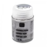 Peinture pour cuir Argent x20ml