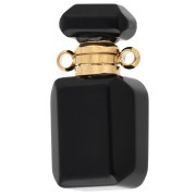 Onyx - Flacon de parfum pendentif 20x10 mm en pierre gemme - Onyx noir x1 Flacon de parfum pendentif 20x10 mm en pierre gemme - Onyx noir x1