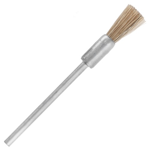 Brossette pinceau en soie blanche 11x5 mm x1