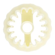 Emporte pièce fleur marguerite 20 mm by Perles and Co - Jaune pâle x1|raw }}