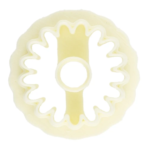 Emporte pièce fleur marguerite 20 mm by Perles and Co - Jaune pâle x1