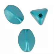 Perles en verre tchèque Pinch Beads 5x3 mm Pastel Emerald x50