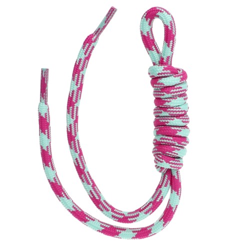Attache paracorde pour porte clés et grigri de sac - 22 cm - Rose - Veraman x1