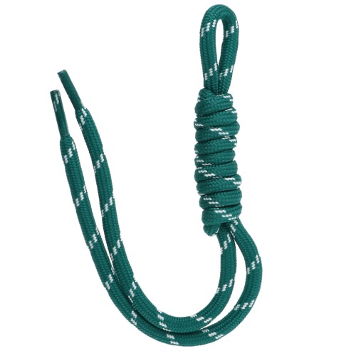 Attache paracorde pour porte clés et grigri de sac - 22 cm - Vert foncé x1