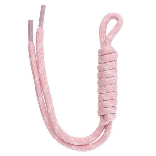 Attache paracorde pour porte clés et grigri de sac - 22 cm - Rose clair x1