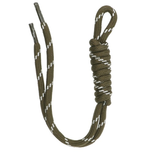 Attache paracorde pour porte clés et grigri de sac - 22 cm - Olive x1