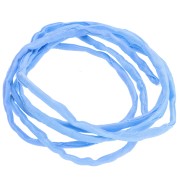Cordon de soie 2 mm - Bleu clair x1m