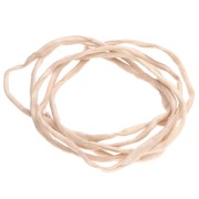 Cordon de soie 2 mm - Beige x1m