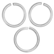 Aucune - Anneaux ouverts 7x0.8 mm - Fabrication Européenne - Acier inoxydable 316L x15 Anneaux ouverts 7x0.8 mm - Fabrication Européenne - Acier inoxydable 316L x15
