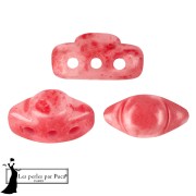 Perles en verre Volos® par Puca® 4x8 mm - Mishmash Dark Peach x10g|raw }}