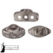 Perles en verre Volos® par Puca® 4x8 mm - Mishmash Taupe x10g|raw }}