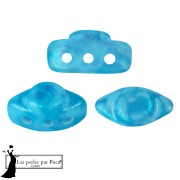 Perles en verre Volos® par Puca® 4x8 mm - Mishmash Turquoise x10g|raw }}