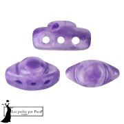 Perles en verre Volos® par Puca® 4x8 mm - Mishmash Violet x10g|raw }}