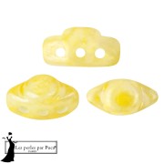 Perles en verre Volos® par Puca® 4x8 mm - Mishmash Yellow x10g|raw }}