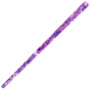 Pique à cheveux avec trou - Ecaille de tortue - Violet - Rose - Beige nacré x1