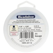 Fil carré 0.72 mm - Acier inoxydable 316L x27m|raw }}