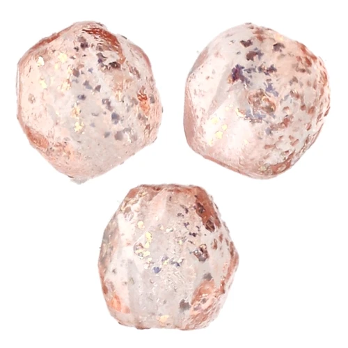 Facettes 3 mm - Crystal Peach x50