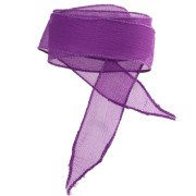 Ruban de soie 25 mm - Violet x85cm