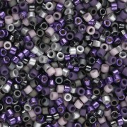 Noir - Mix Miyuki Delica 11/0 - Purple Rain x8g Mix Miyuki Delica 11/0 - Purple Rain x8g