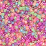 Mix Miyuki Delica 11/0 - Neon Party x8g