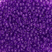 Rocaille Miyuki 11/0 1315 - Dyed Transparent Red Violet x8g|raw }}