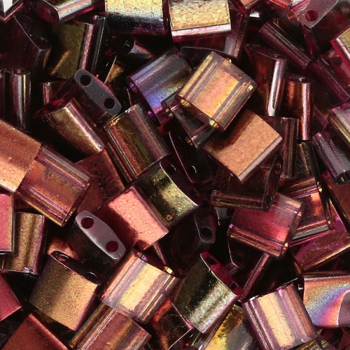 Miyuki Tila Beads 5x5x1.9 mm TL-4573 - Crystal Magic Wine x10g