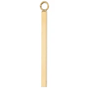Perles et composants acier inox doré
