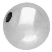 Perle ronde 14 mm - Acier inoxydable 303 x1