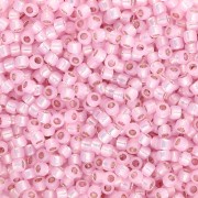 Rocaille Toho Takumi LH 11/0 TAK11R-PF2105 - PF Milky Baby Pink Silver-Lined x8g