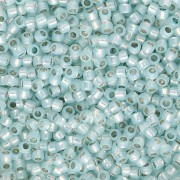 Rocaille Toho Takumi LH 11/0 TAK11R-PF2116 - PF Milky Light Aqua Silver-Lined x8g