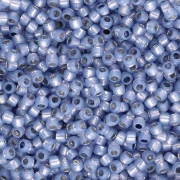 Rocaille Toho Takumi LH 11/0 TAK11R-PF2123 - PF Milky Sapphire Silver-Lined x8g