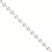 Chaîne maille fantaisie 6.4 mm - Acier inoxydable 304 x1m|raw }}